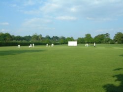 Finchampstead Cricket Field, Berkshire Wallpaper