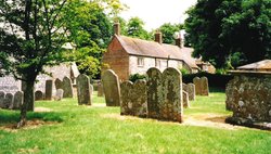 Avebury churchyard 1999 Wallpaper