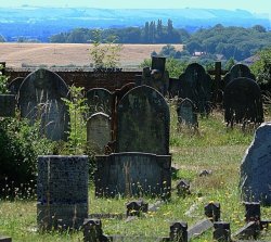 Cold Ash Church Yard Wallpaper