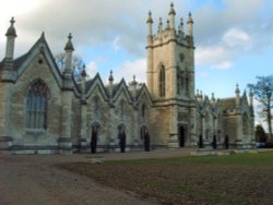 Aberford Priory in the village of Aberford near Leeds Wallpaper