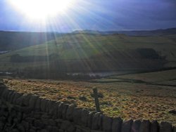 Derbyshire: Ladybower Reservoir, February 2005 Wallpaper