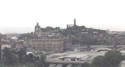 View of Edinburgh from Edinburgh Castle Wallpaper