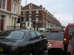 Street in Liverpool Wallpaper