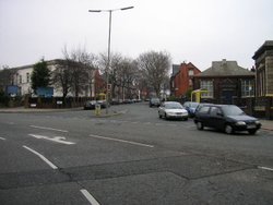 At the roundabout, Penny Lane, Liverpool Wallpaper