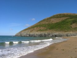 Mwnt beach, Wales