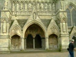 Salisbury Cathedral, Wiltshire Wallpaper