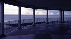 Eastbourne beach bandstand Wallpaper