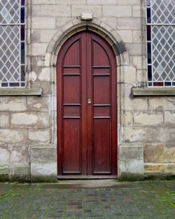 Warwick Church Door