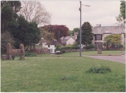 Stocks at Belstone Village Wallpaper