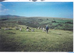 Nine Maidens Stone Circle Wallpaper