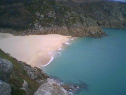 Porthcurno in may Wallpaper