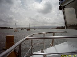 Approaching Brownsea Island, Poole Harbour Wallpaper