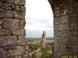 View from Corfe Castle Wallpaper