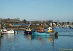 Lymington Harbour Mar 05 Wallpaper