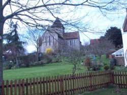 Adisham Church, Kent Wallpaper