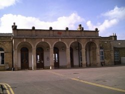 Railway Station, Boston, Lincolnshire Wallpaper