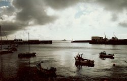 Penzance Harbour (St. Michael's Mount in the background): Penzance, Cornwall Wallpaper