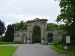 Entrance to Attingham Park Wallpaper