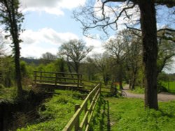 Remains of Pewsham Locks, Chippenham, Wiltshire. Spring 2005 Wallpaper