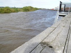 Riverside Walk, Gainsborough Wallpaper