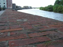 Riverside Walk, Gainsborough Wallpaper