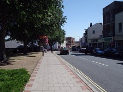 Hight Street Looking Down Wallpaper