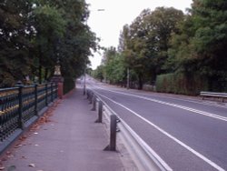 Queens Avenue Looking Towards North Camp Wallpaper