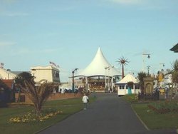 Pier entrance - Southport Wallpaper