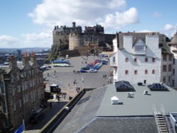 castle from outlook tower Wallpaper