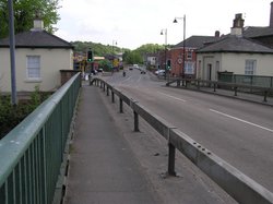 The former toll houses at the eastern end of the Trent Bridge, Gainsborough Wallpaper