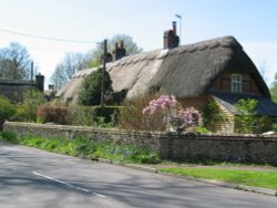 Neighbor to Jane Austin House in Chawton, Hampshire Wallpaper