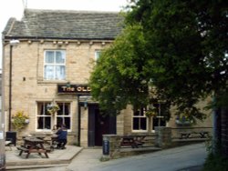 Old Hall Hotel from Back Lane. Wallpaper