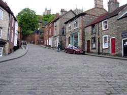 Steep Hill, Lincoln Wallpaper