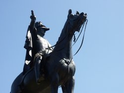 Duke of Wellington Statue, Aldershot Wallpaper