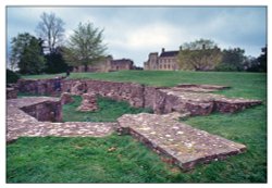 Abbey of Battle, East Sussex Wallpaper