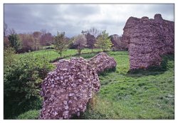 Pevensey Castle, Pevensey, East Sussex Wallpaper