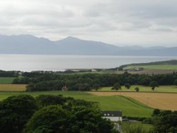 Arran from West Kilbride Wallpaper