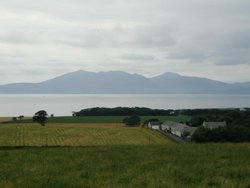 Arran from West Kilbride Wallpaper