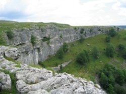 Malham Cove, North Yorkshire Wallpaper