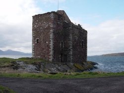 Portencross castle, near West Kilbride Wallpaper