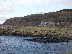 Portencross village, near West Kilbride Wallpaper