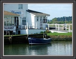 West Bay, Dorset, riverside restaurant. 20 5 05 Wallpaper