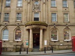 Head Post Office, Northumberland Street, Huddersfield. Wallpaper