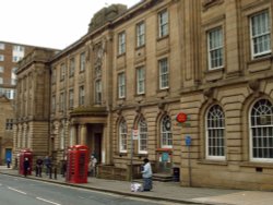 The Head Post Office, Northumberland Street, Huddersfield. Wallpaper