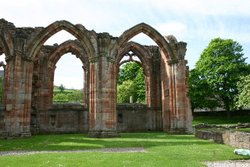 Melrose Abbey, Scotland Wallpaper