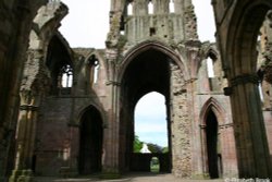 Melrose Abbey, Scotland Wallpaper