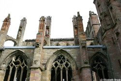 Melrose Abbey, Scotland Wallpaper