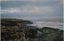 Porthcawl Rocks, Wales Wallpaper