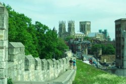 York City Walls and York Minster Wallpaper