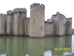 Bodium Castle. Nr. Robertsbridge. East Sussex Wallpaper